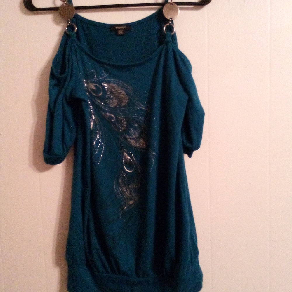 No shoulder Rhapsody M top